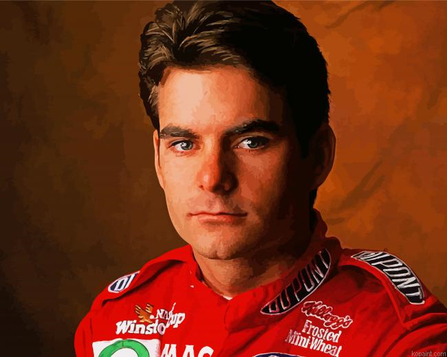 Young Jeff Gordon Painting By Numberss.png