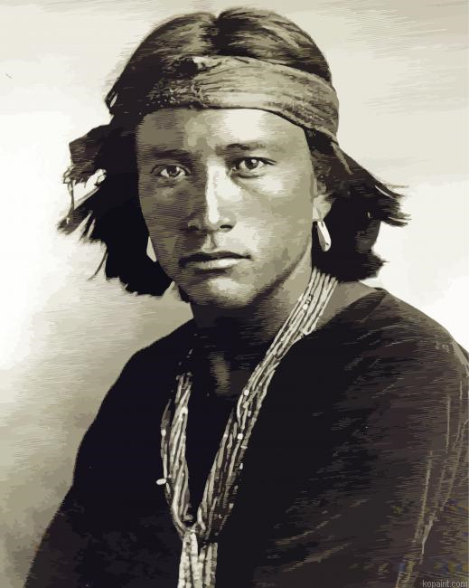 Young Native American Man Painting By Numberss.png