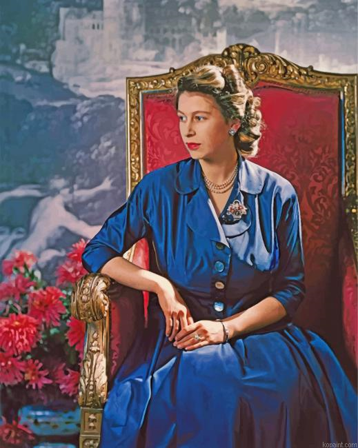 Young Queen Elizabet Painting By Numberss.png