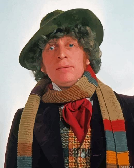 Young Tom Baker Painting By Numberss.png