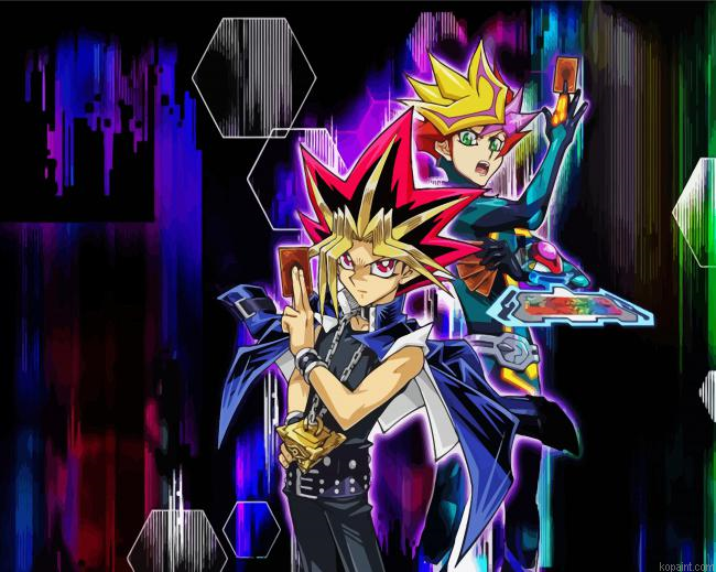 Yu Gi Oh Anime Character Painting By Numberss.png