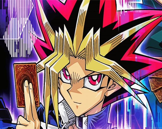 Yu Gi Oh Anime Manga Painting By Numberss.png