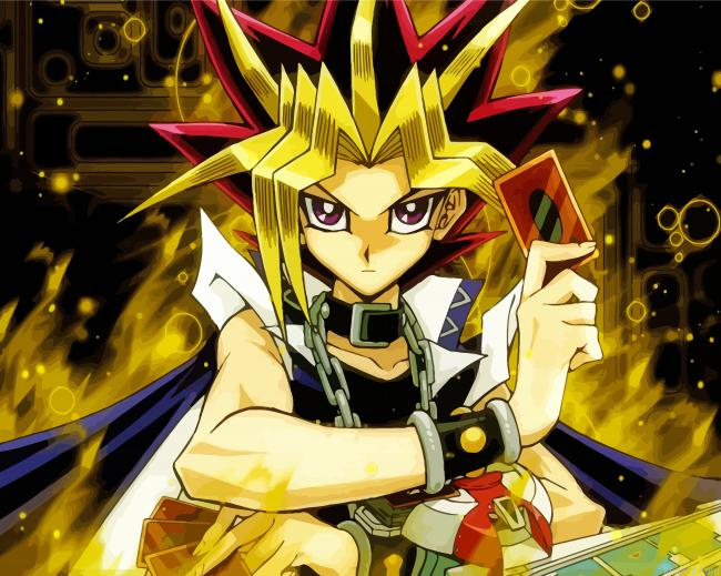 Yu Gi Oh With Card Painting By Numberss.png