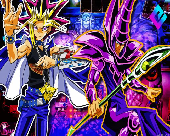 Yu Gi Oh Manga Anime Painting By Numberss.png