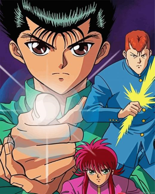 Yu Yu Hakusho Anime Painting By Numberss.png