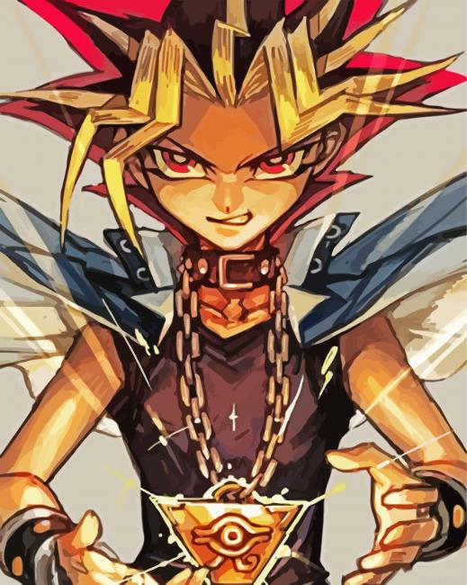 Yugi Anime Painting By Numberss.png