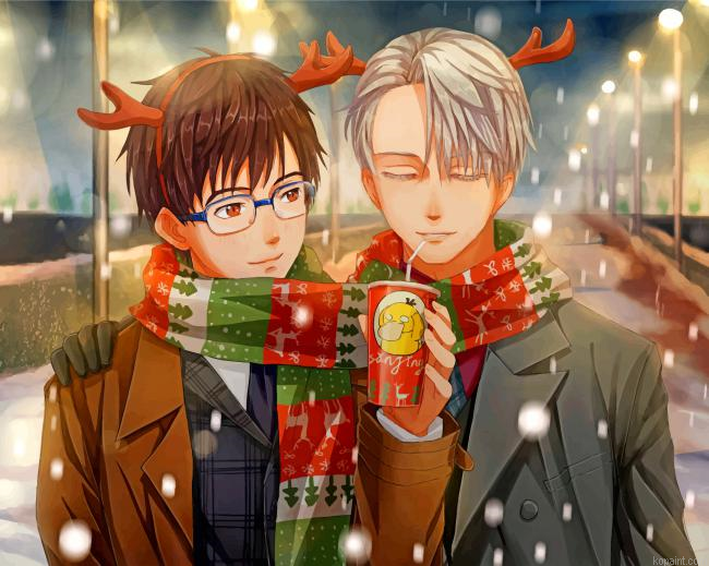 Yuri On Ice Anime Painting By Numberss.png