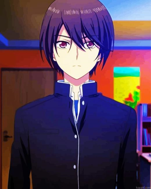Yuu Otosaka Manga Anime Paint By Numbers
