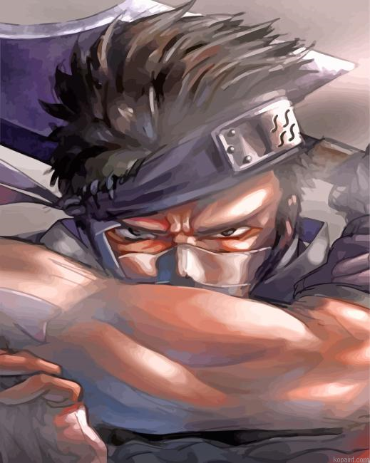 Zabuza Momochi Anime Paint By Numbers.png