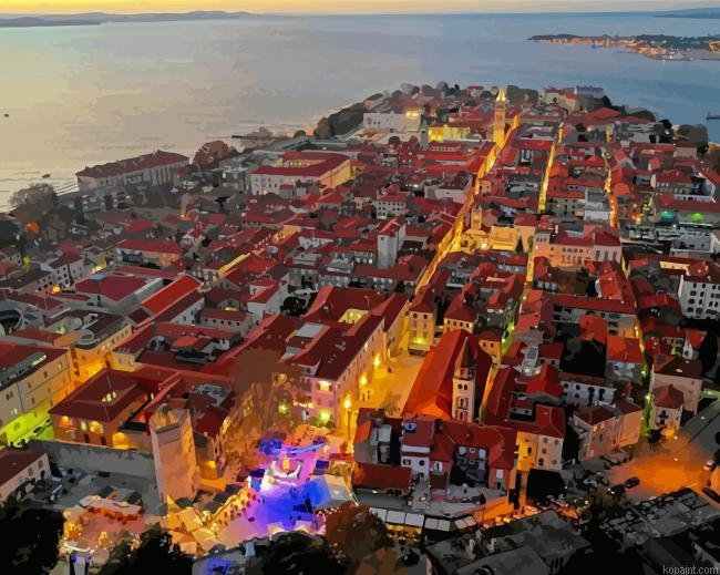 Zadar Cityscape Painting By Numberss.png