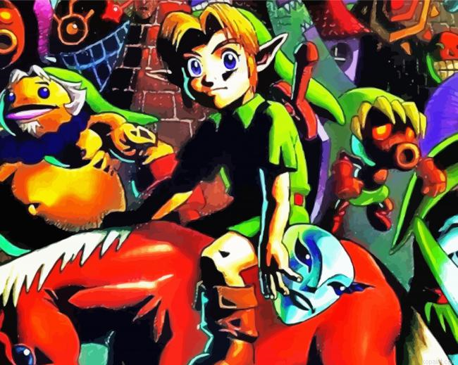 Zelda Majoras Mask Animation Painting By Numberss.png