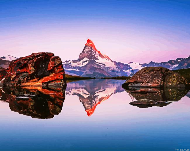 Zermatt Switzerland Paint By Numbers.png