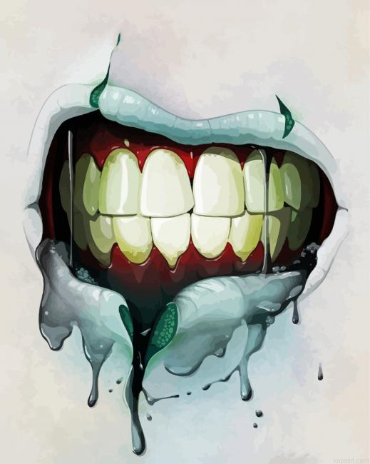 Zombie Mouth Paint By Numbers.png