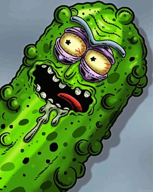 Zombie Pickle Painting By Numberss.png