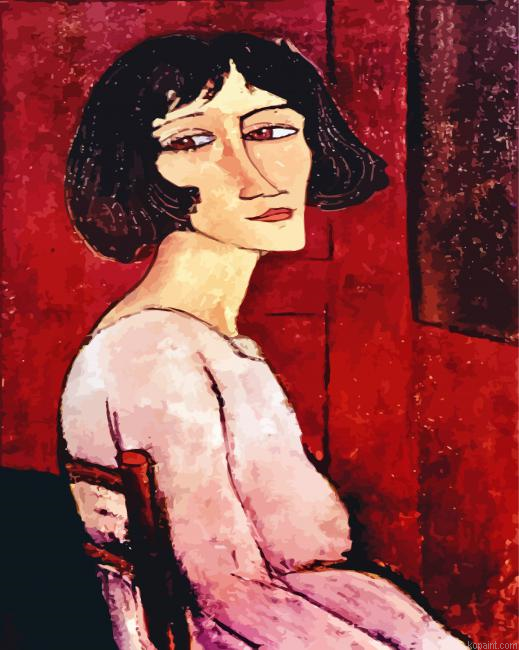 amedeo modigliani margherita Paint By Numbers