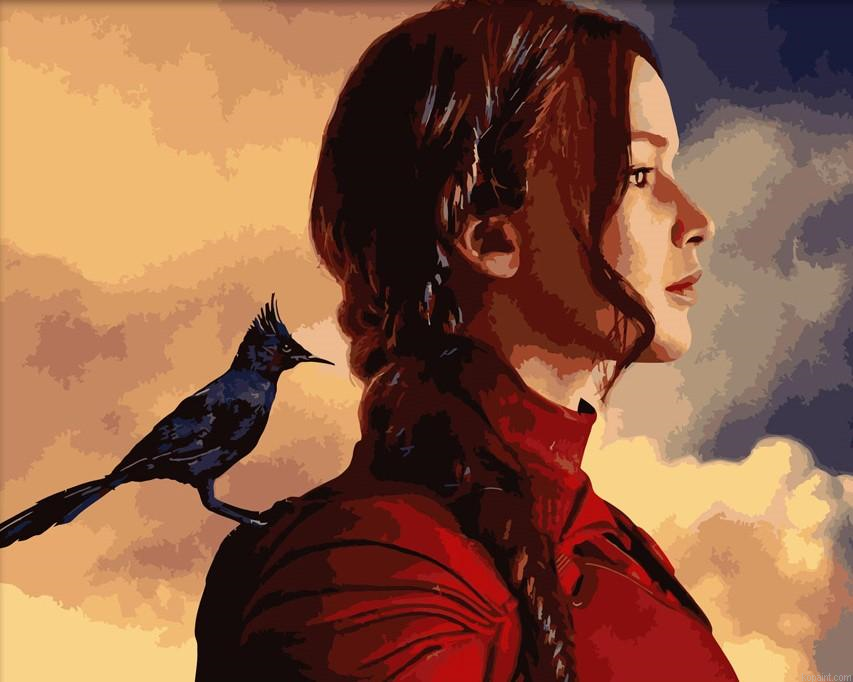 Katniss Everdeen Painting By Numberss.png