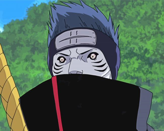 Kisame Naruto Painting By Numberss.png