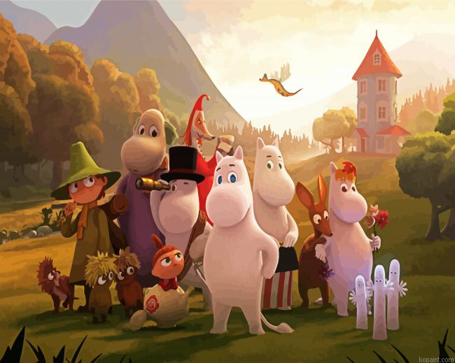 Moominvalley Painting By Numberss.png