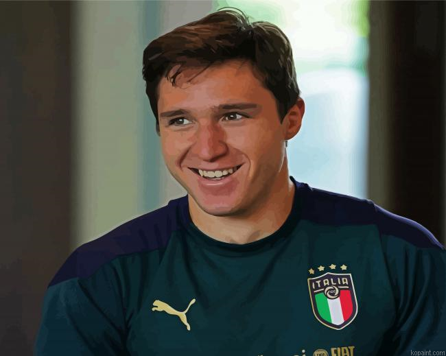 The Italian Football Federico Chisea Painting By Numberss.png