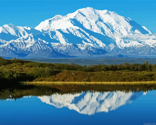 Wonder Lake Alaska Painting By Numberss.png